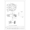 Верхняя продажа двойная ось приводной мотор для крана 24V